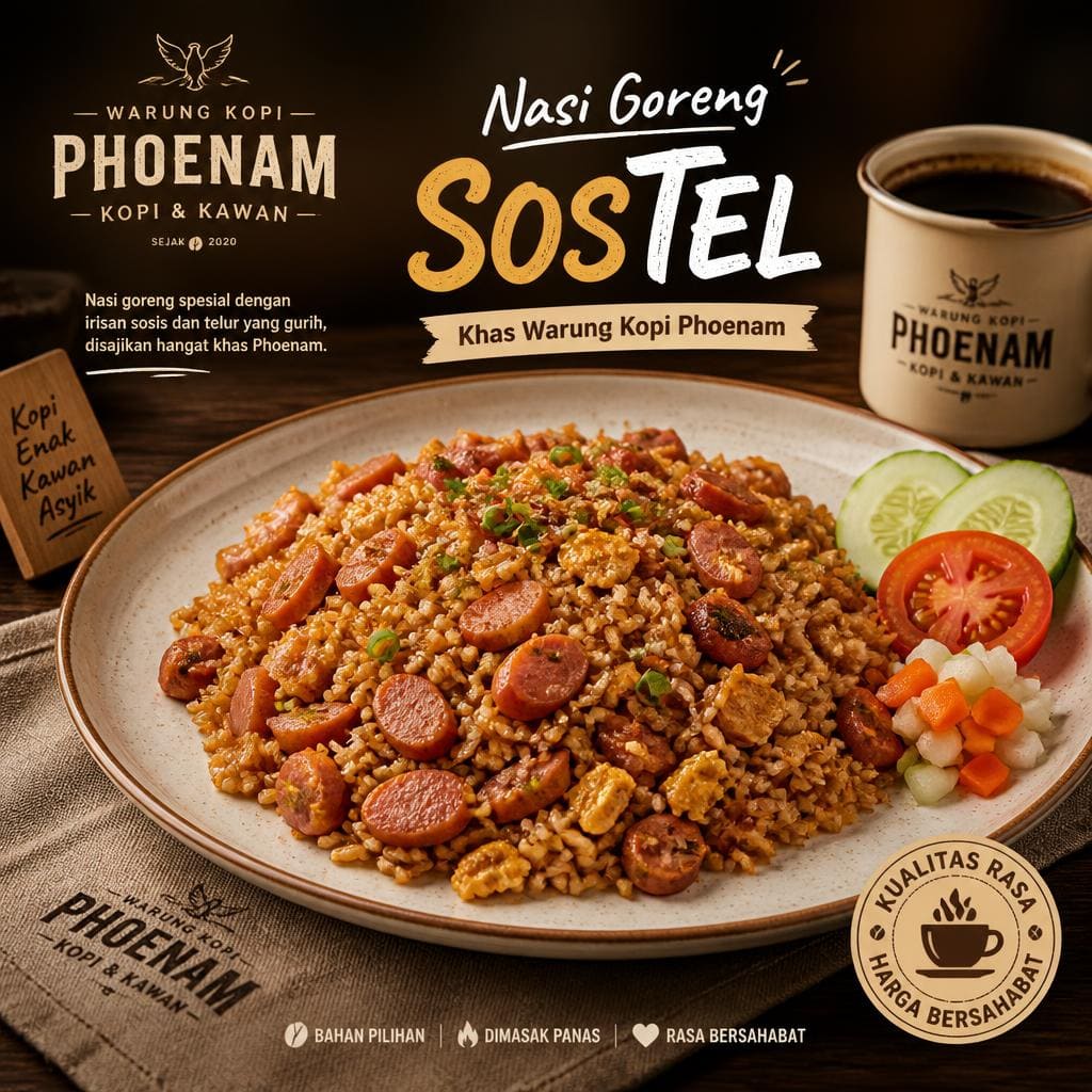 Nasi Goreng SosTel Warkop Phoenam